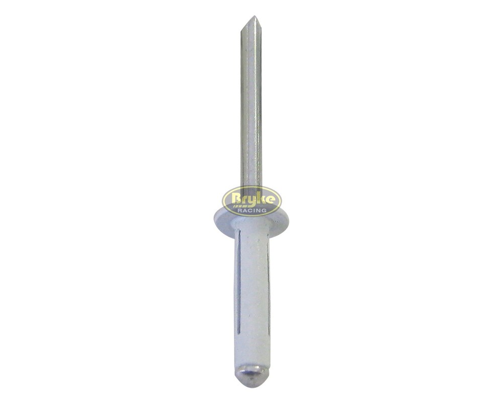 Exploding Small Head White Rivets Pop Rivet 50ct 3/16" Racing Fasteners Trifold