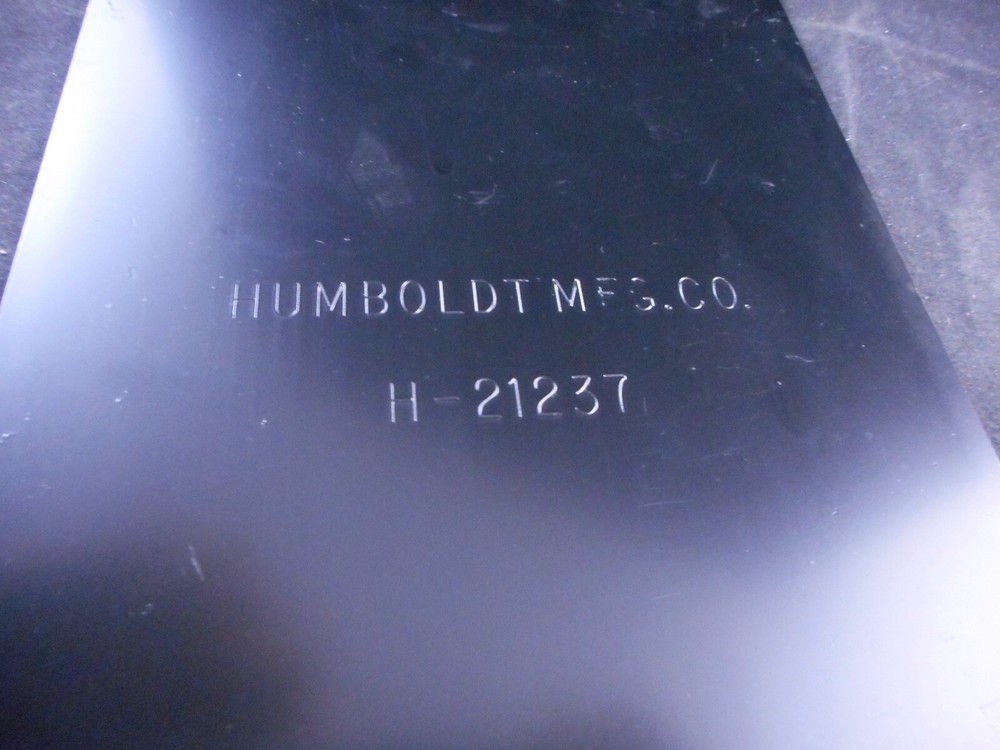 HUMBOLDT Steel 12 x 6” Rectangular Base Support Stand ONLY for 7/16” Thread Rods