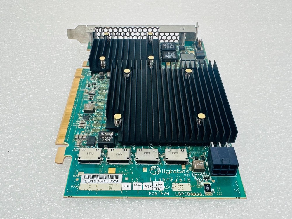 USED Lightbits LBASSY0008 / LBPCB0008 SRVR NVME RAID CONTROLLER FREE SHIPPING 🚚