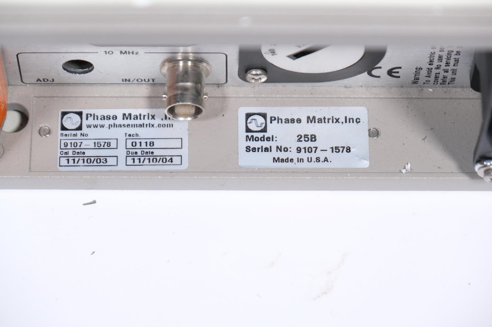 EIP Phase Matrix 25B 20GHz Complex Modulated Frequency Counter