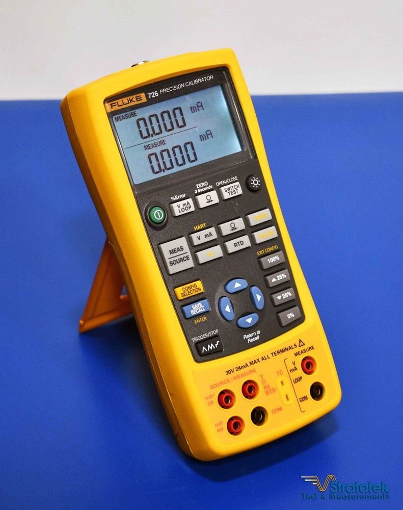 Fluke 726 Multifunction Process Precision Calibrator - NIST Calibrated with Data