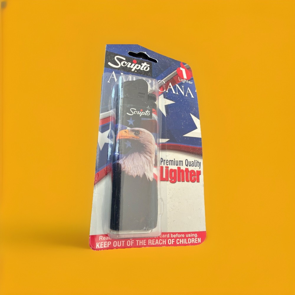 Scripto Americana Premium Quality Lighter *American Eagle Design*