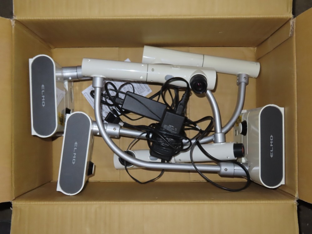 3x - Elmo TT-02RX Teachers Tool Digital Visual Presenter Document Camera