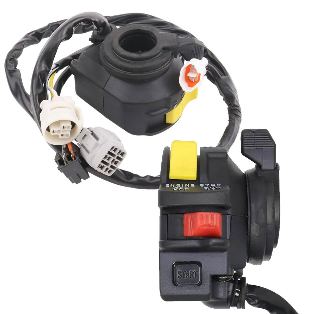 Left Handlebar Switch Start Stop Kill Headlight For 2003 2004 Suzuki Z400 LTZ400