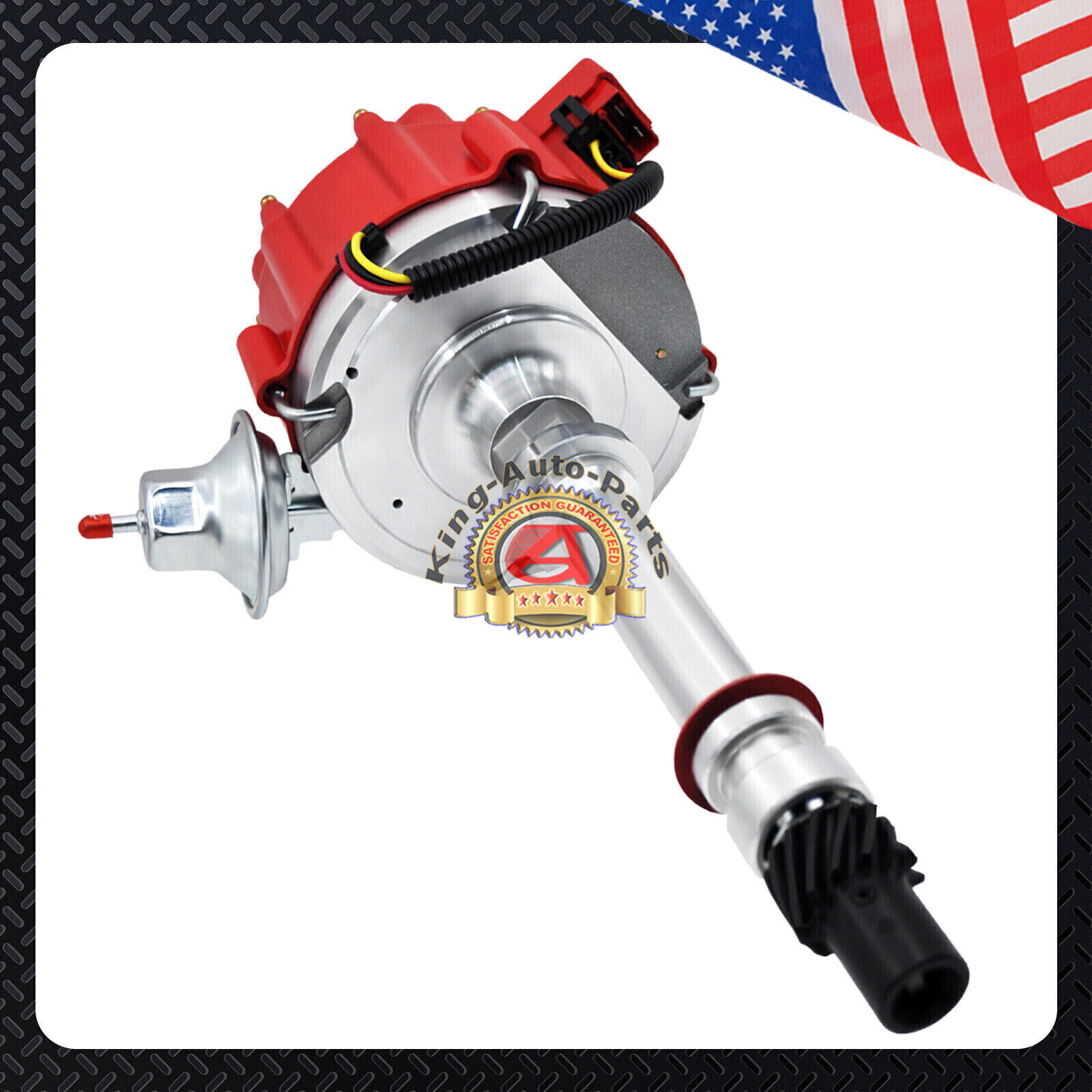 GM08Distributor &Wire &Pigtail for Chevrolet w/65K V 9000RPM350 454 SBC BBC HEI