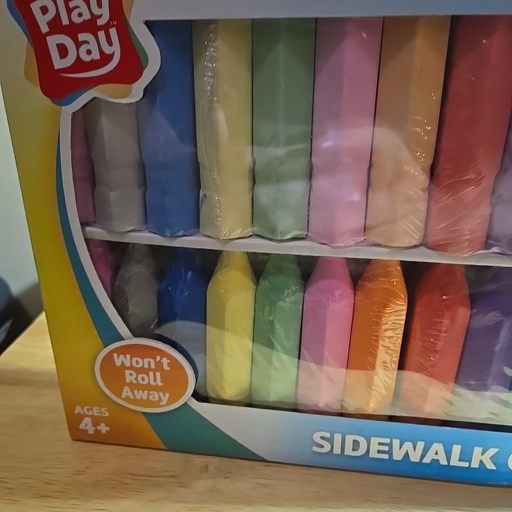 Play Day Ultimate Sidewalk Chalk Set 52 Pieces