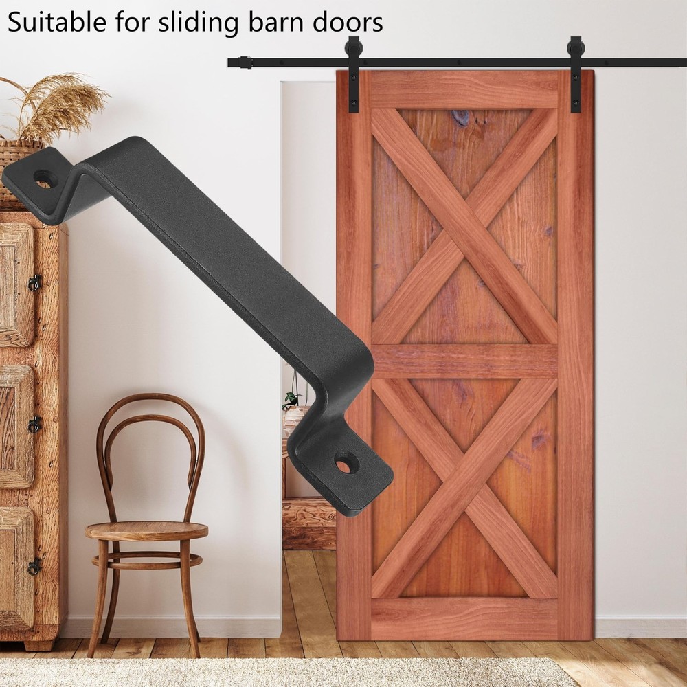 Door Handles 2 Pack Sliding Entry Door Handle 7.4" Length Rustic Front Pulls ...