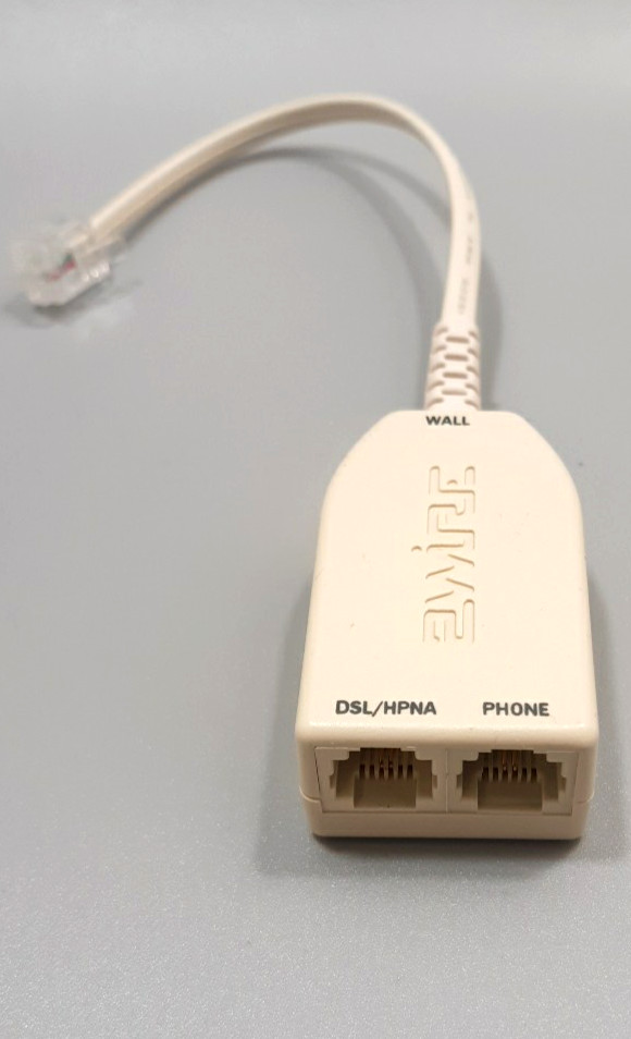 2Wire DSL Filter For Single Line Phones Model LFT 4-1 Adapter