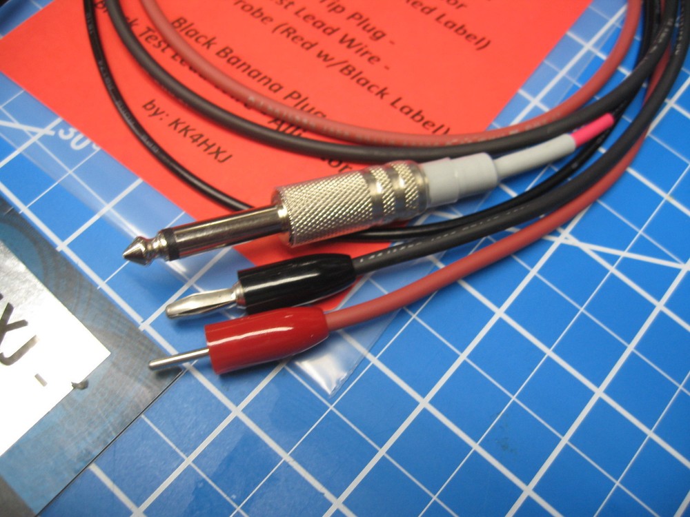 Custom VTVM Probe Set - Assembled - for Eico 221 & 214 VTVMs