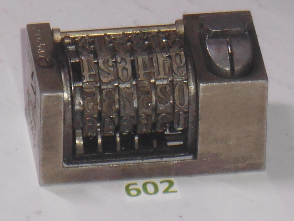 WETTER Letterpress Numbering machine | 602