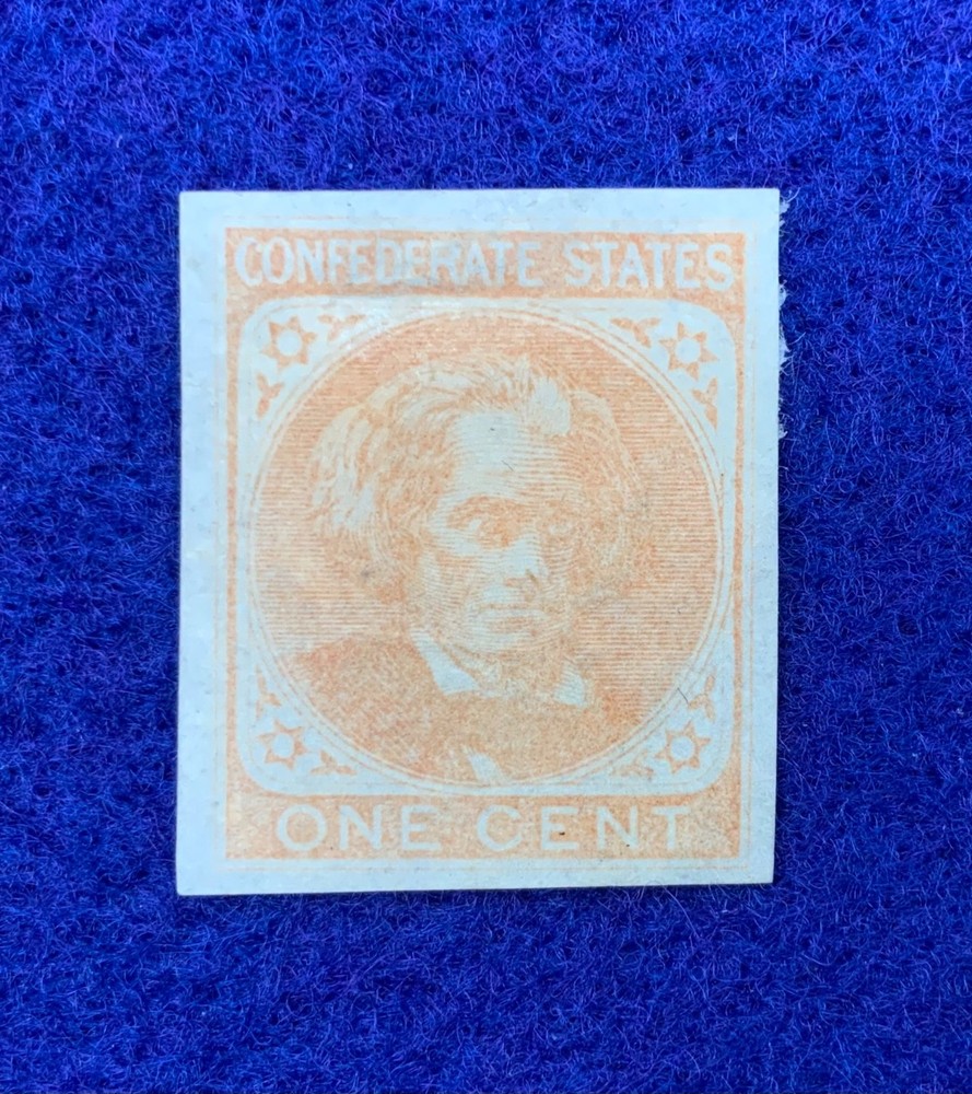 US Cofederate Stamp CSA #14a, 1¢