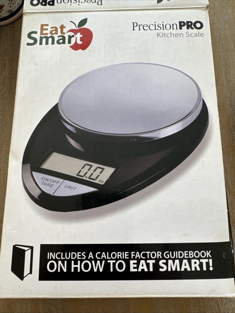 EatSmart Precision Pro Multifunction Digital Kitchen Scale w/Tare Function