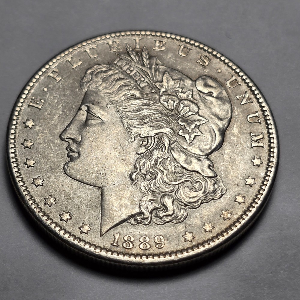 1889 MORGAN SILVER DOLLAR US COIN Higher Grade