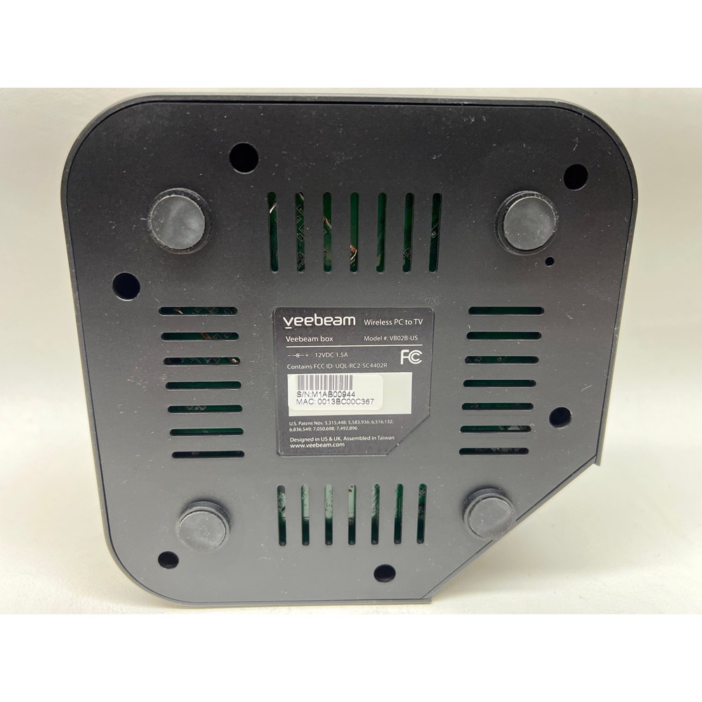 Veebeam Box Wireless PC to TV Model VB02B-US