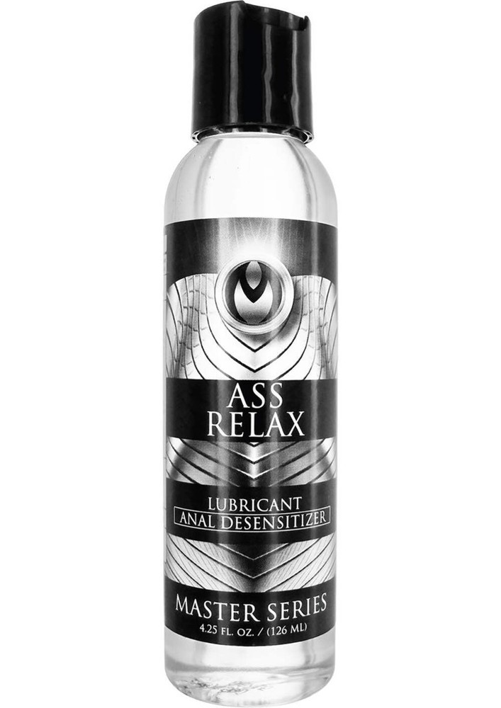 Master Series Ass Relax Water Based Desensitizing Lubricant