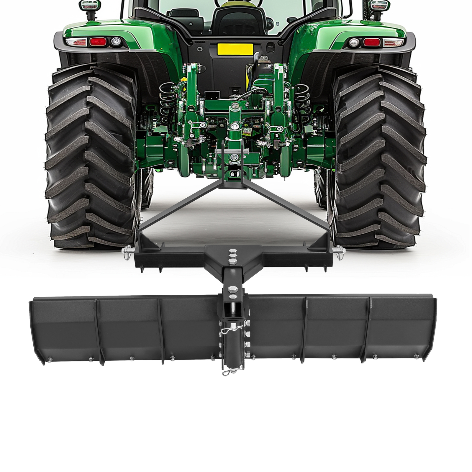 3 Point 52" Width Rear Grading Blade Scraper Blade fits Category 0 1 Tractor