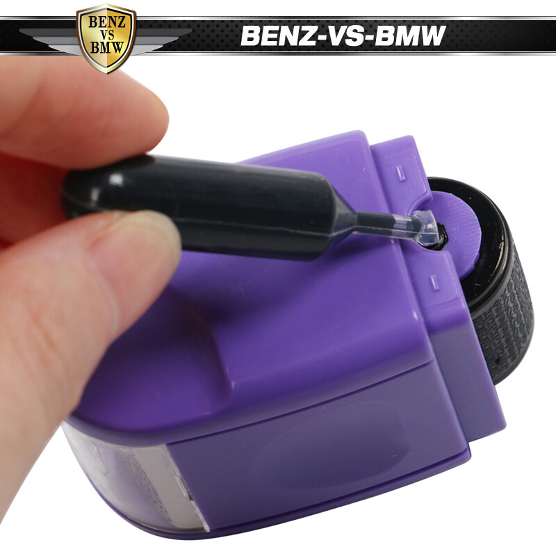 Mini Confidentiality Roller Stamp Messy Code Security Self-Inking Stamp Covering