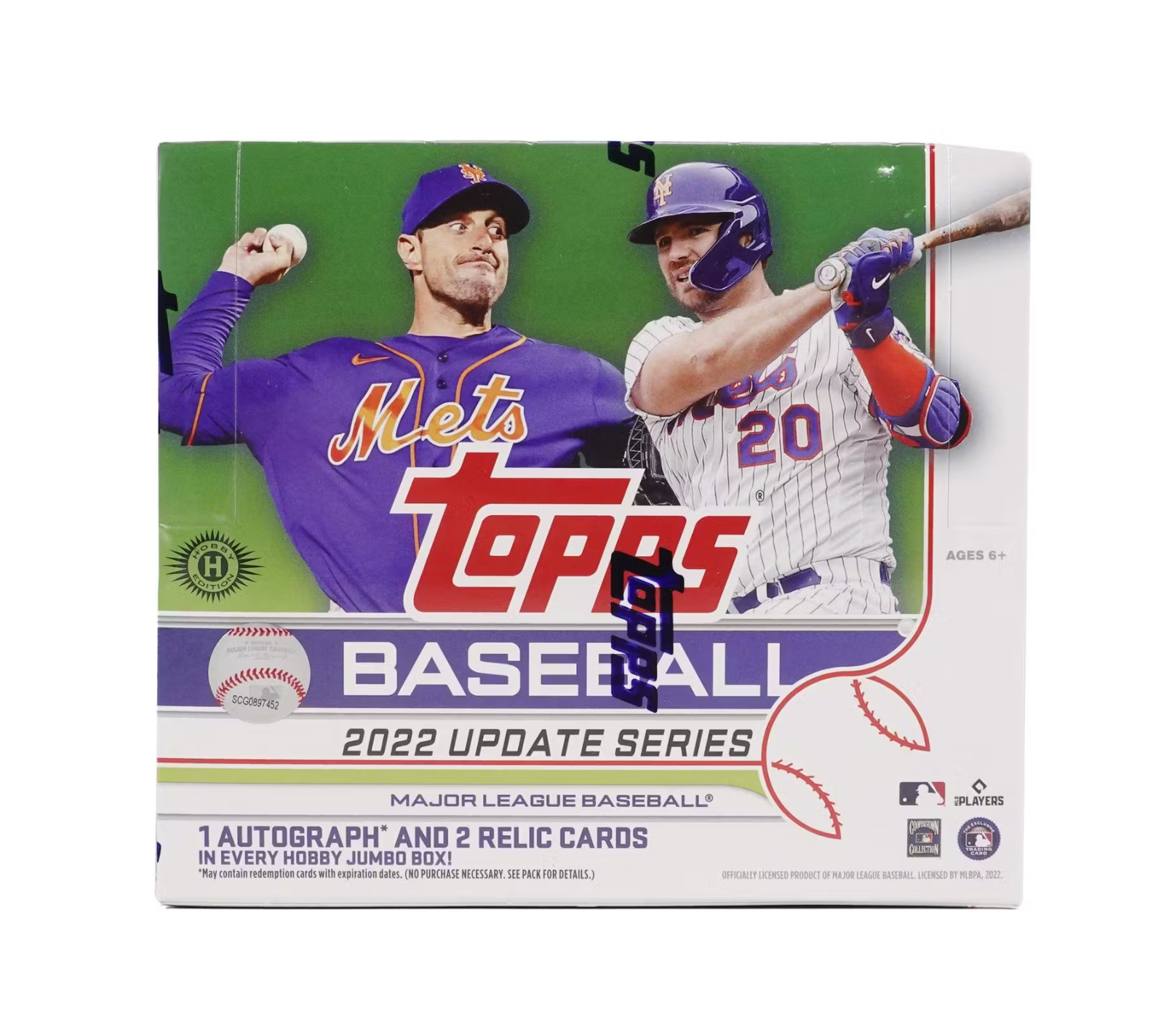 2022 Topps Update Baseball Hobby Sealed Jumbo Box