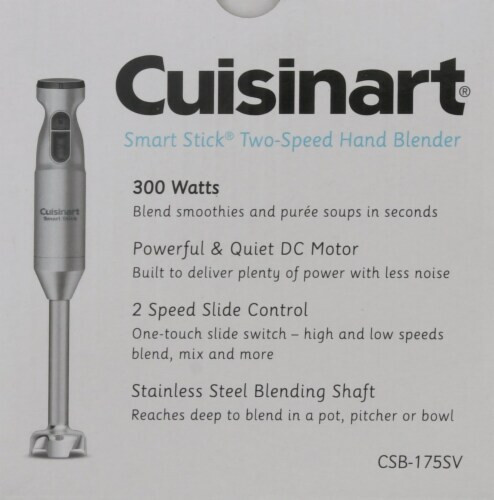 Cuisinart Smart Stick Two-Speed Hand Blender CSB-175P1