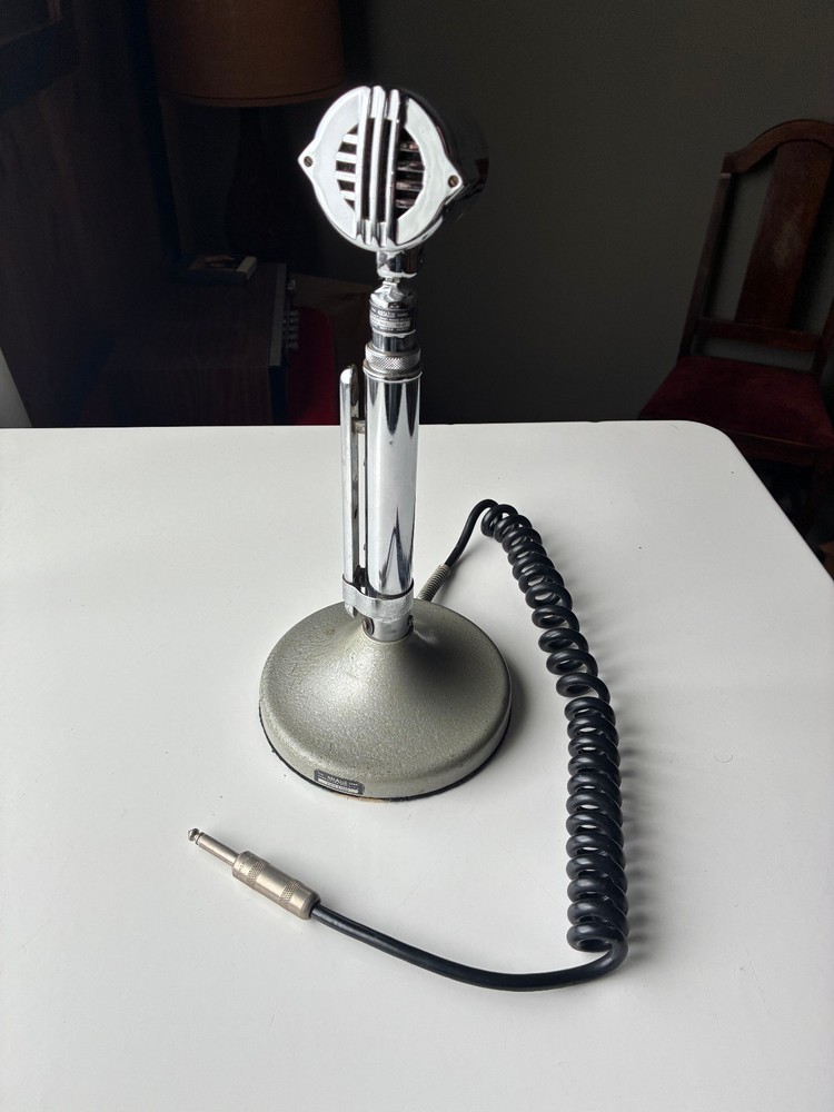 Astatic 10-D Microphone on T-UG8 stand