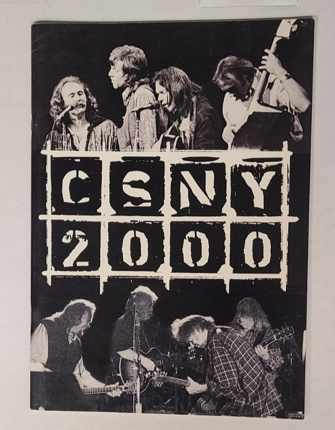 CSNY - Crosby, Stills, Nash & Young - 2000 Concert Tour Program