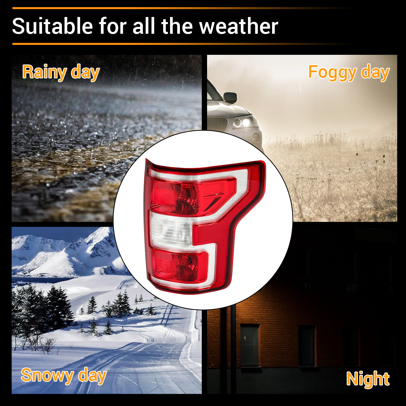 For 2018-2020 Ford F150 F-150 Rear Tail Lamp Light RH Side Replace JL3Z-13404-H