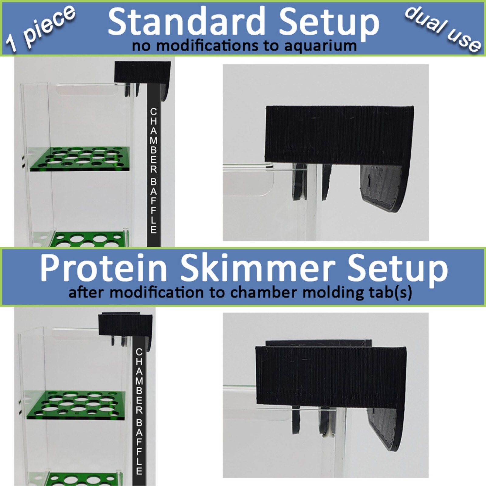 inTank Media Basket Water Director for Coralife LED BioCube 32 | BioCube 29