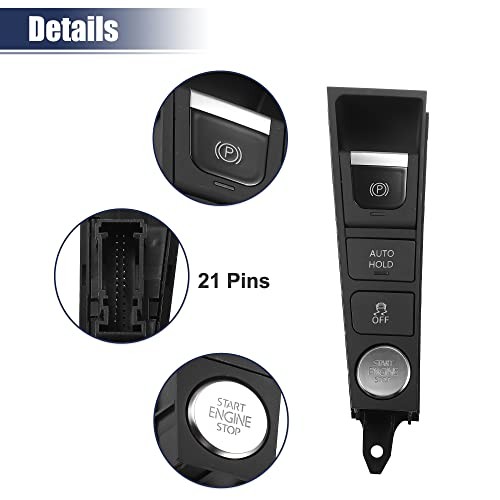 Car Electronic Handbrake Parking Hand Brake Control Switch Button Assembly