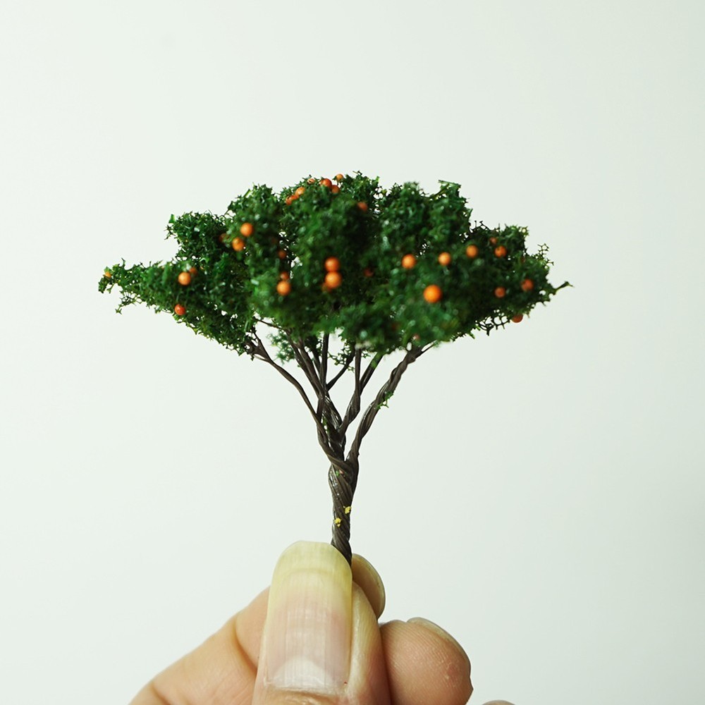 Detailed Craftsmanship Realistic Model Trees for Architectural Designs