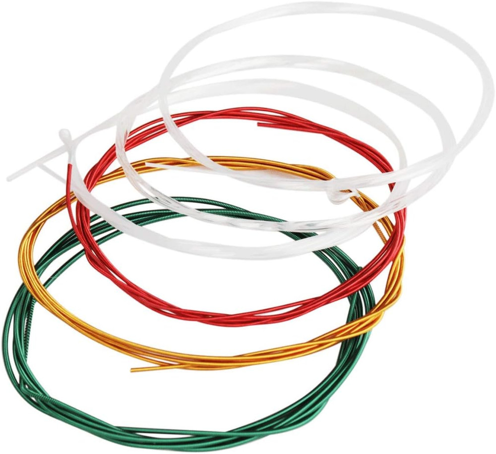 Colorful Classical Guitar Strings 3 Full Sets Clear Nylon for E-1St B-2Nd G-3Rd
