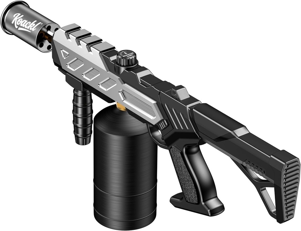 Ergonomic Kitchen Torch with Adjustable Flame - Perfect for Grill Masters & More