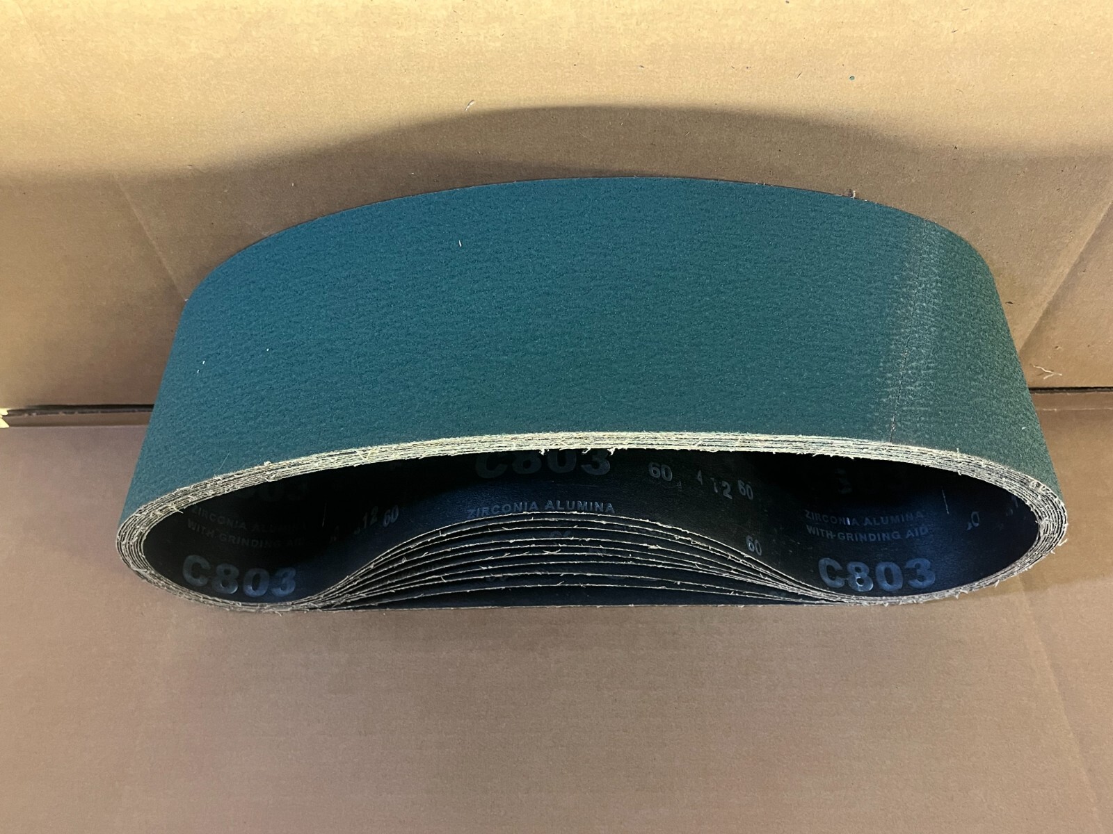 6"X48" PREMIUM ZIRCONIA SANDING BELTS W/ GRINDING AID, 5 PACK! CHOOSE YOUR GRIT