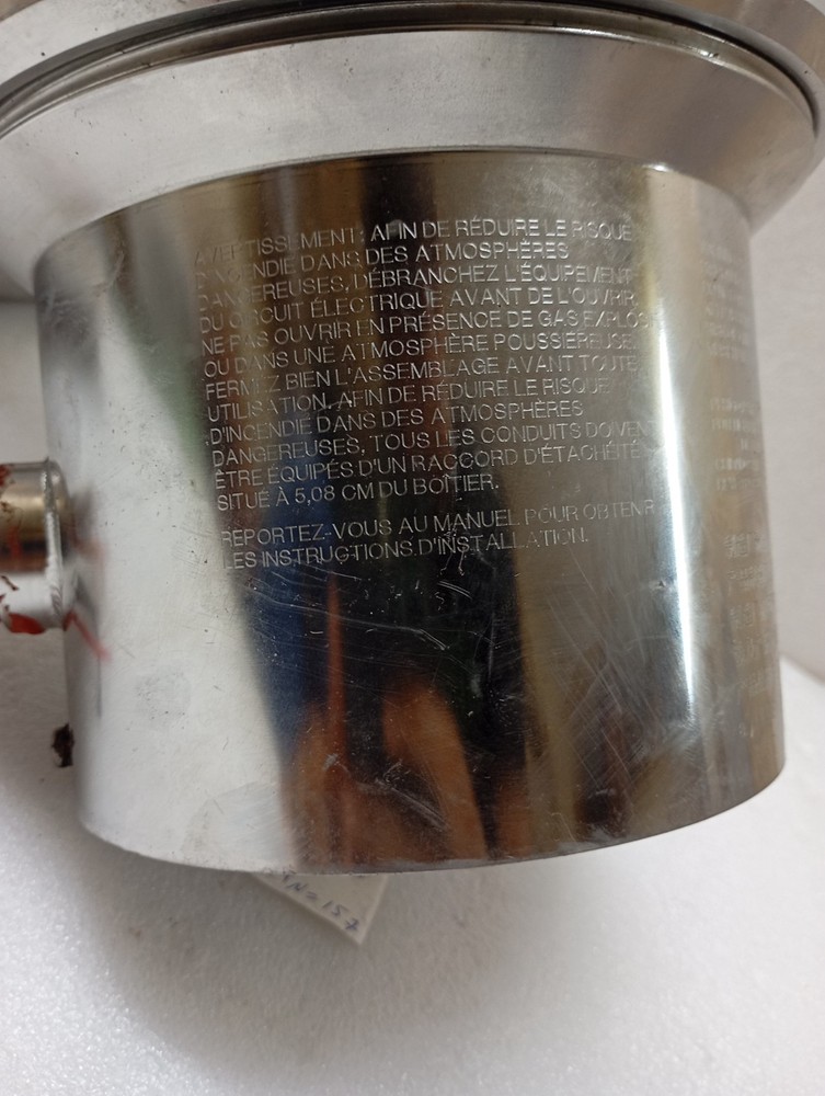 PELCO Type. IPSXM2 24V EXPLOSION PROOF CAMERA