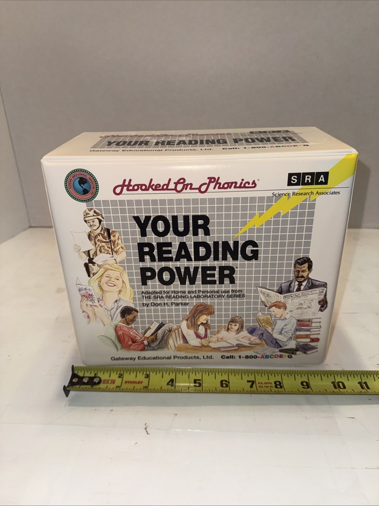Vintage Hooked on Phonics Reading Power SRA INComplete Set