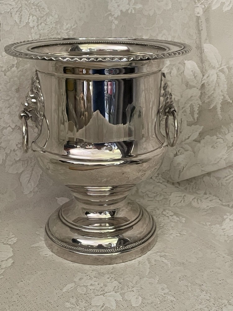 Vintage Forbes Silver Plate Trophy Urn Ice Bucket Silverplate Champagne Wine