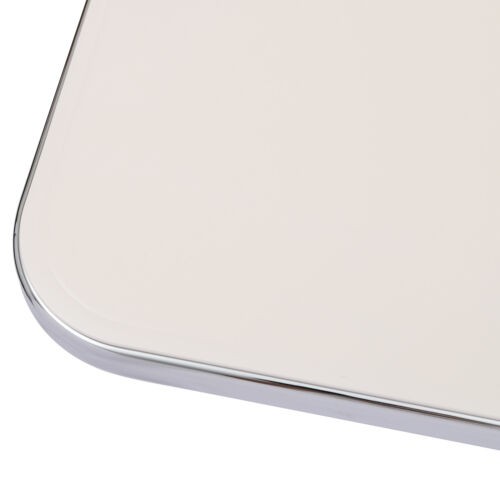 Foldable Acrylic Table, Space-Saving Small Desk Modern Design