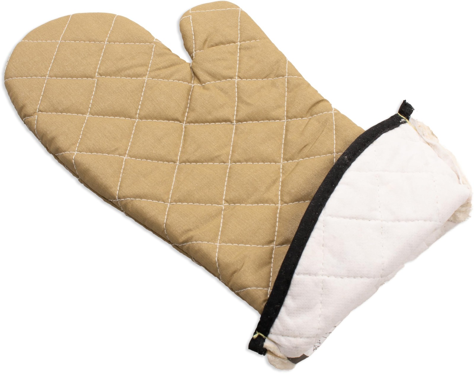 San Jamar 811TG17 BesTan Temperature Protection Oven Mitt, 17" Length, Tan