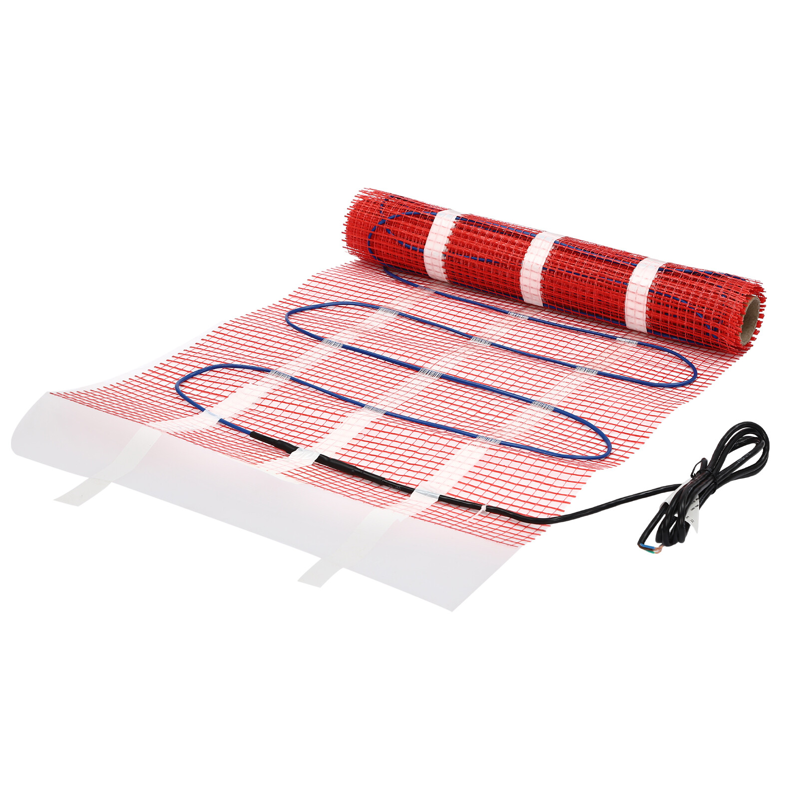120V Smart Heat Mat Kit Floor Heating System Heating Floor Mat 6.56x1.64ft