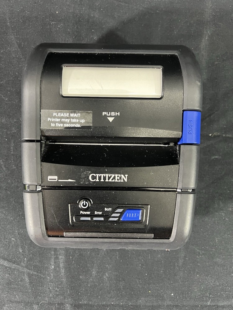 Citizen CMP-30II-SLS Portable 3in Mobile Bluetooth Barcode Receipt Printer