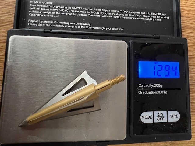BRUTE 3 blade Razor Broadhead, 6 paks made for PSE