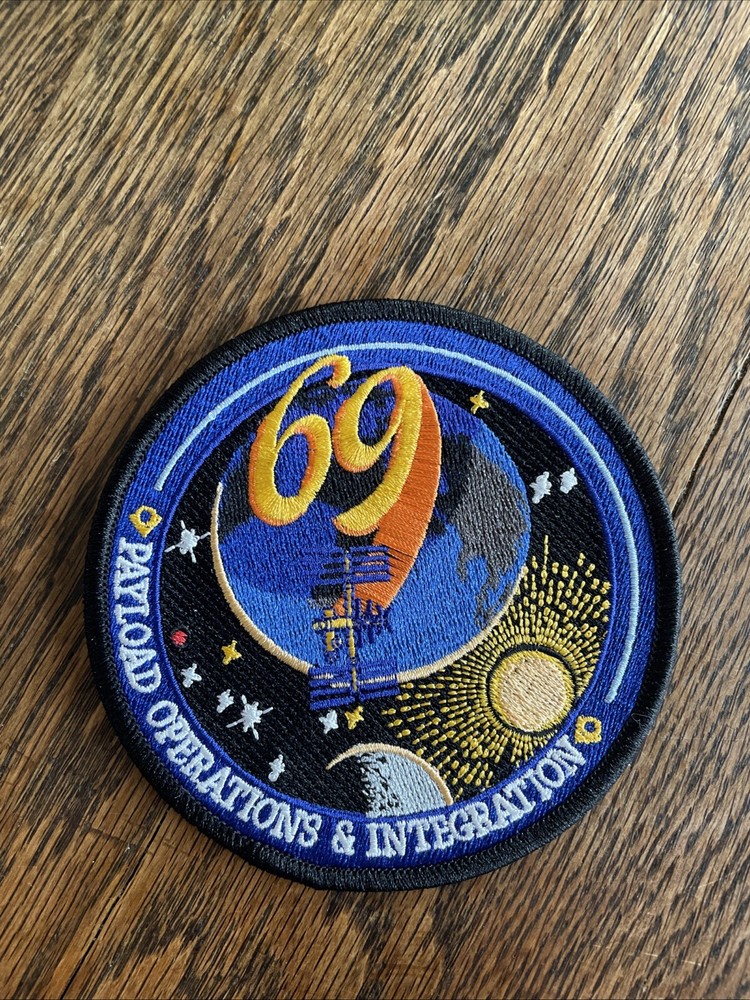 Authentic Increment 69 - ISS Mission - Payload Operations & Integration Patch