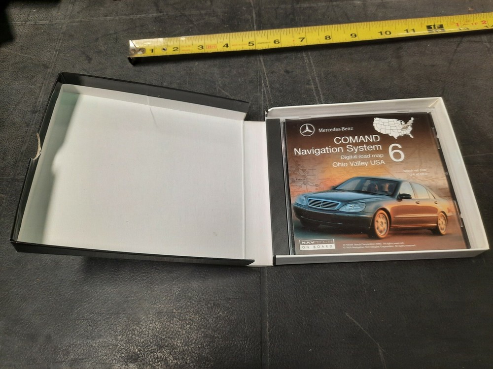 2001 Mercedes Benz Command Navigation CD #3 North Central USA original