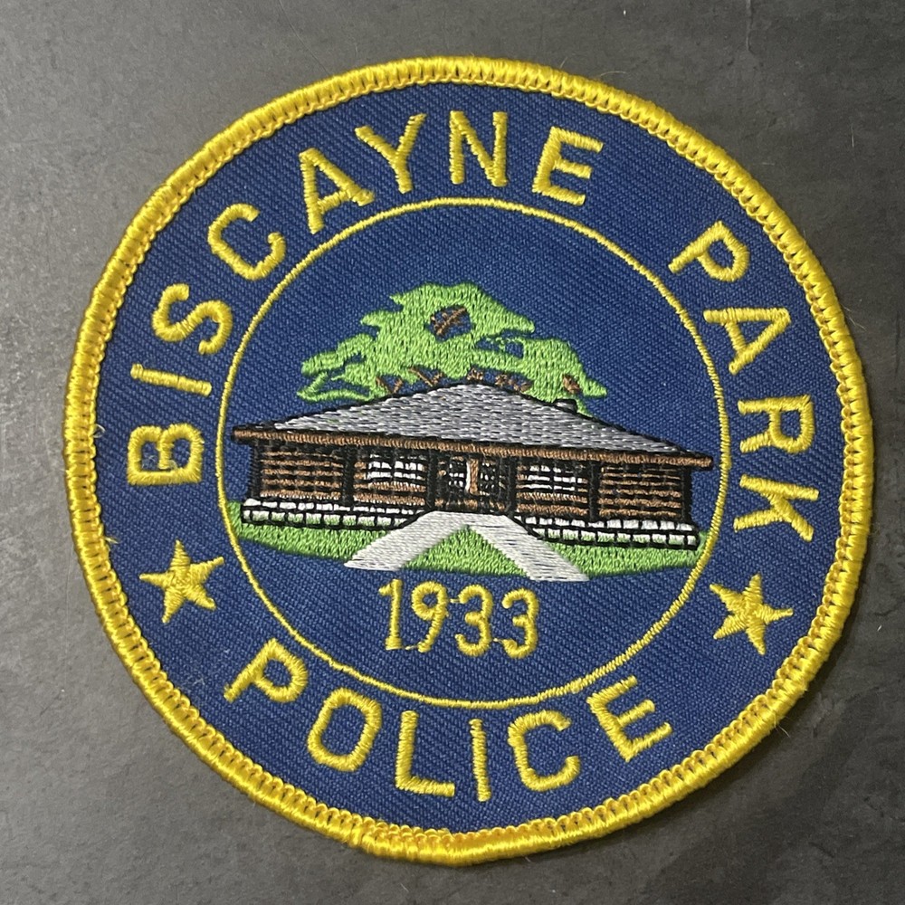 Biscayne Park Florida Police Patch Patch -F61