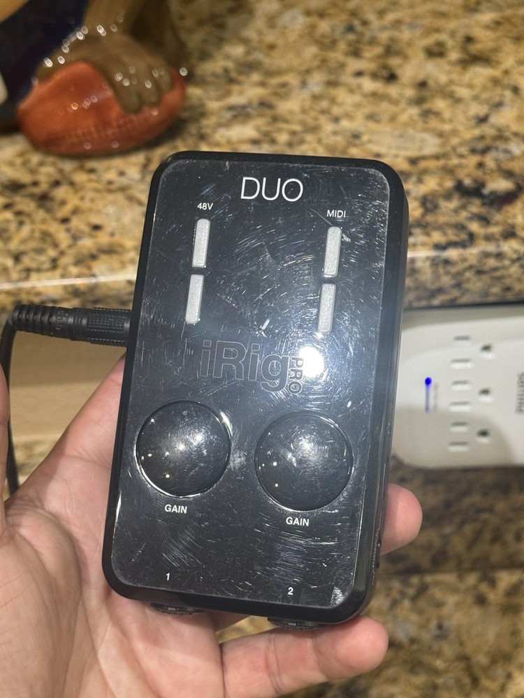 IK MULTUMEDIA IRIG PRO DUO AUDIO INTERFACE - Unit Only Tested