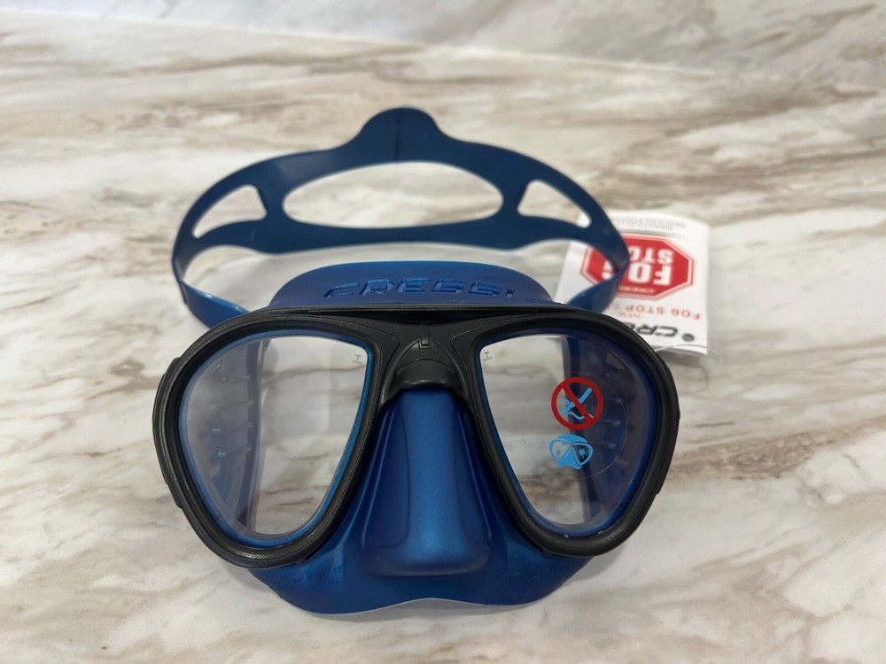 Cressi Calibro Mask - Blue Nery - Open Box/Returned