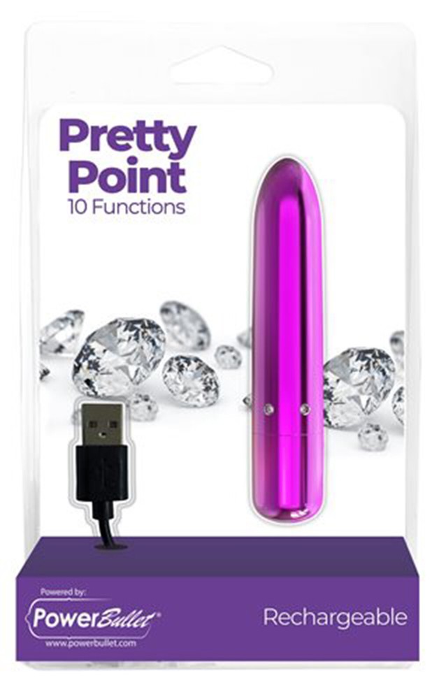 Multi-Functions Rechargeable Clitoral Bullet Vibrator Silicone Vibe Stimulator