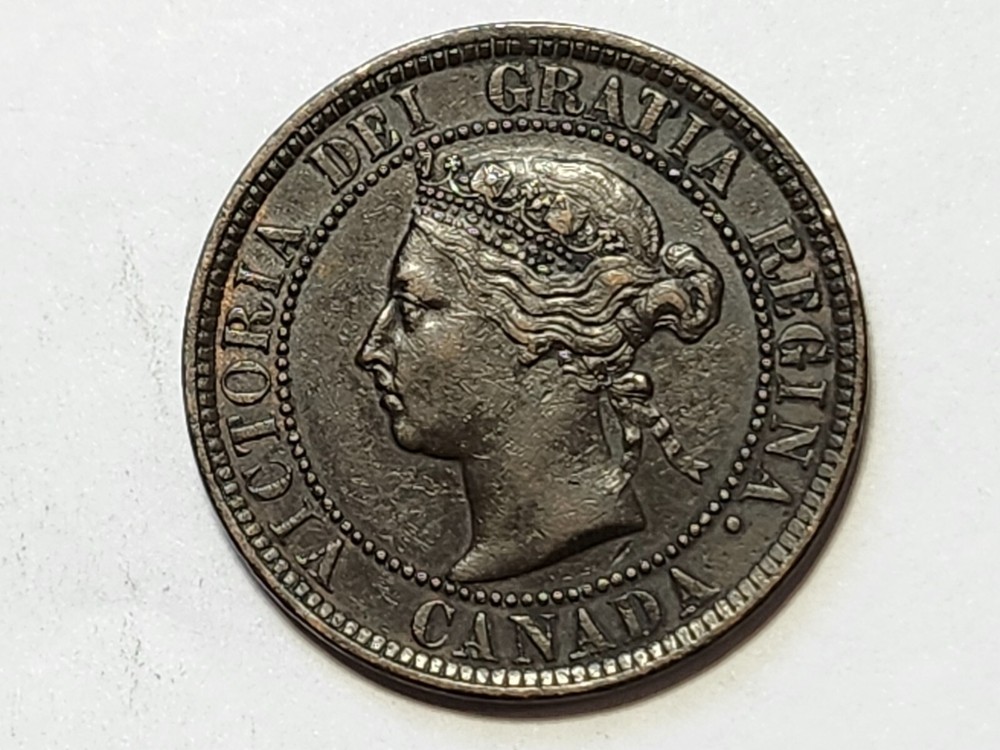 1884 Canada Large Cent 1072
