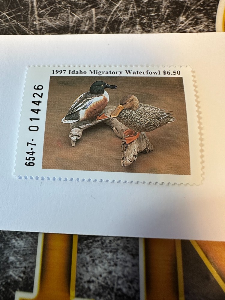 1997 Idaho State Duck Stamp,