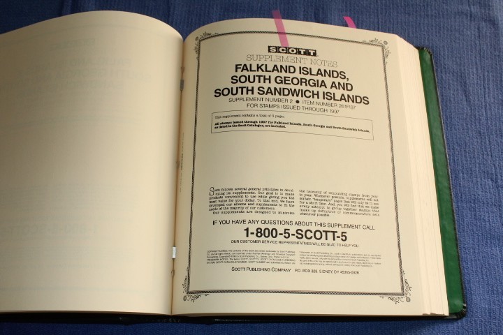 Falklands BIOT BAT more Scott Specialty Green Album Pages BlueLakeStamps Nice