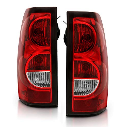 for 2003-2006 Chevy Silverado Replacement OE Style Ruby Red Red/Clear